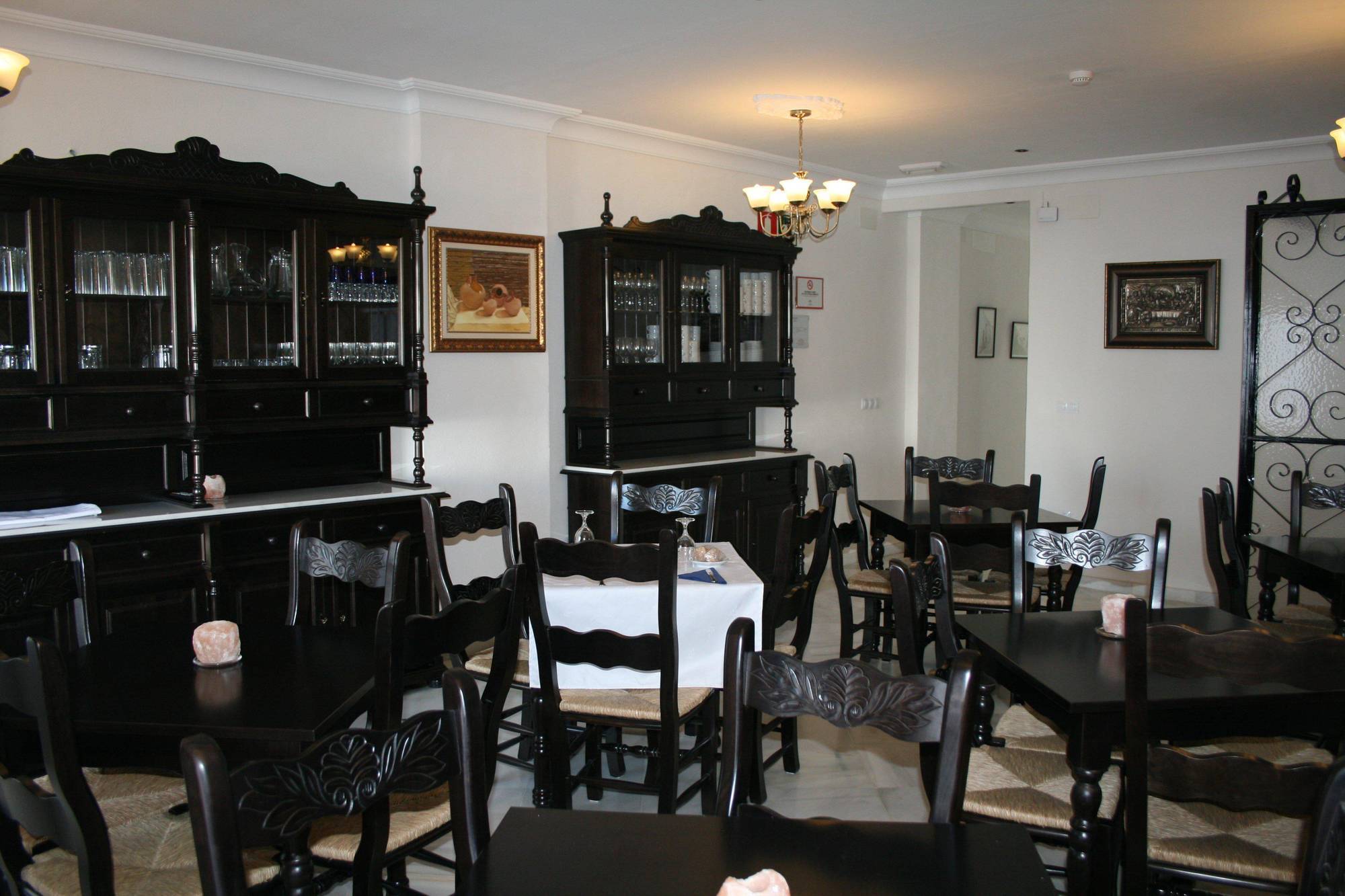 Hostal Ciudad Trigueros מסעדה תמונה